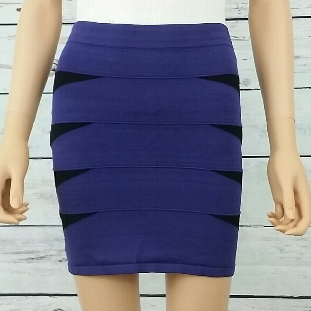 Arden B purple bandage mini small bodycon
